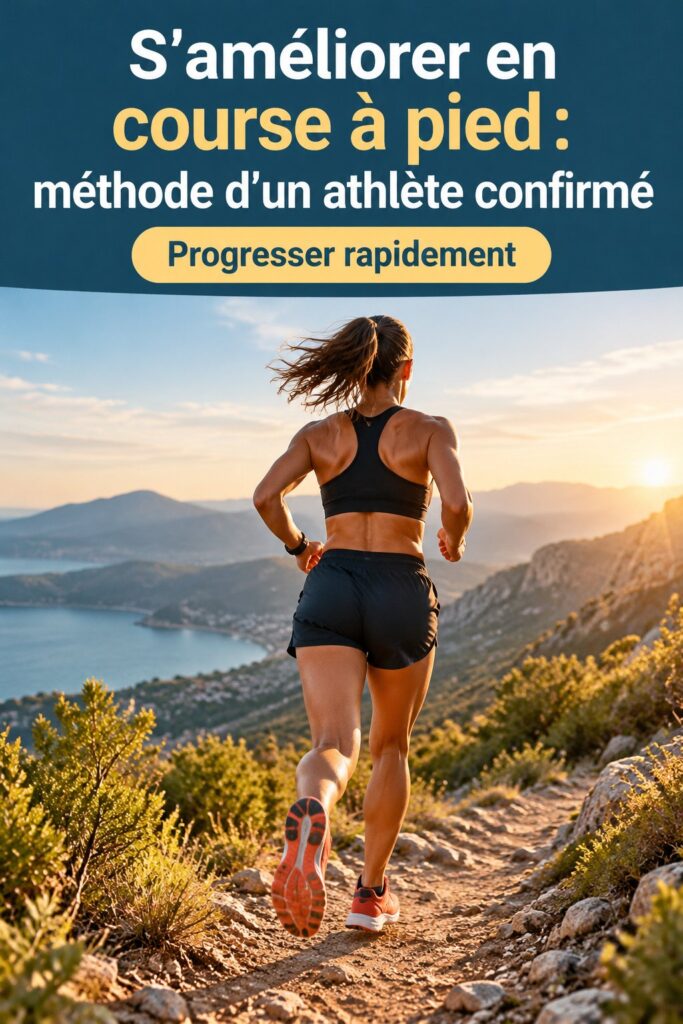 Coureur expérimenté donnant des conseils pour améliorer sa technique de course.