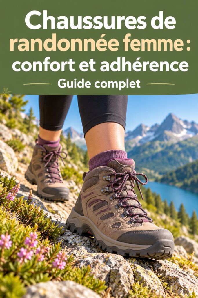 Chaussures de randonnée pour femmes prêtes pour l'aventure en extérieur