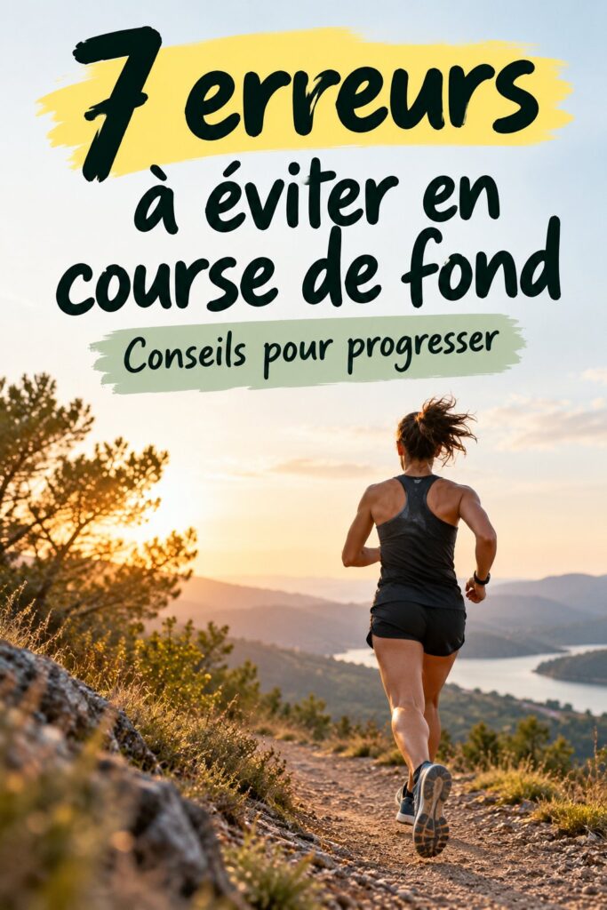 Coureur ajustant ses lacets avant une course de fond, illustrant l'importance de la préparation.